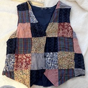 Vintage Patchwork Vest
